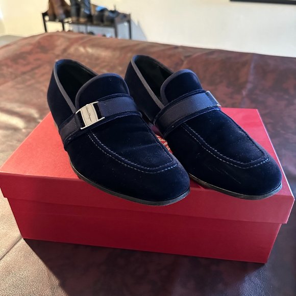 Ferragamo Danny 2 Velvet Loafers main image 4